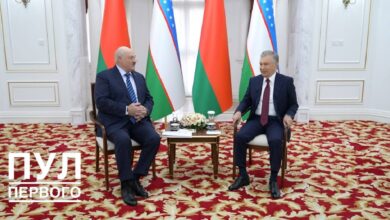 Александр Лукашенко и Шавкат Мирзиёев проводят встречу