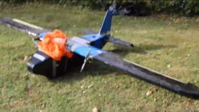 Беспилотник на границе