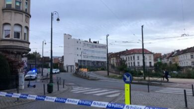 Брюссель, место теракта