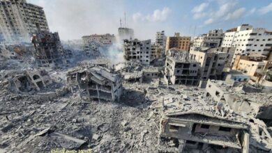Сектор Газа после бомбардировок ВВС Израиля