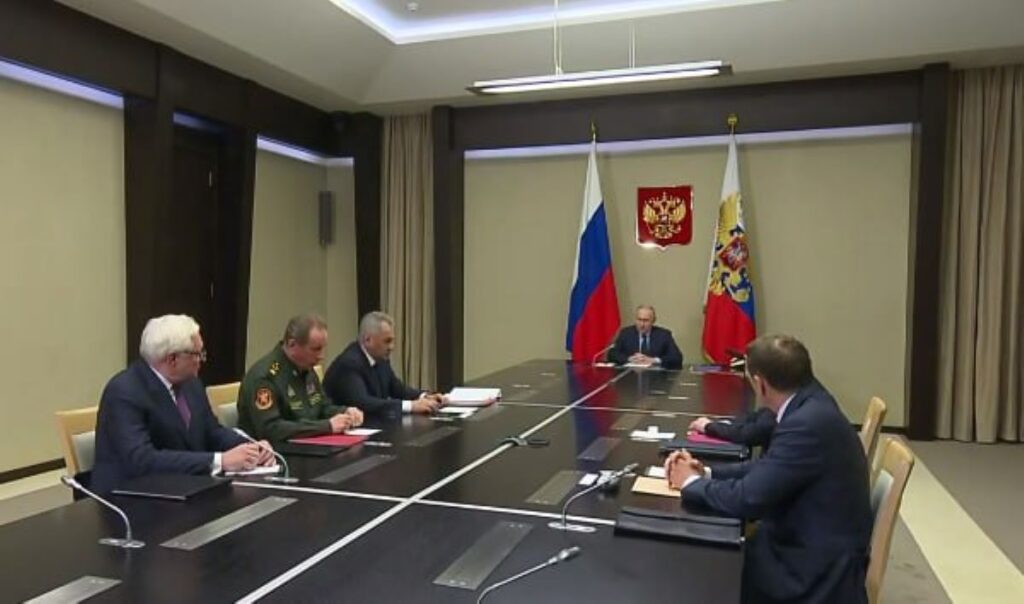 Совещание у Путина