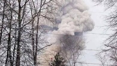 Взрыв в Соликамске