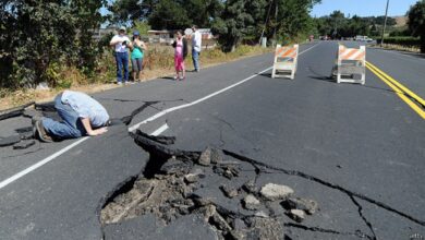 Землетрясение в Калифорнии