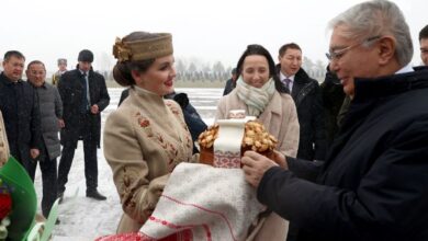 Касым-Жомарт Токаев прибыл в Беларусь