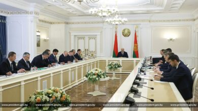 Лукашенко на совещании