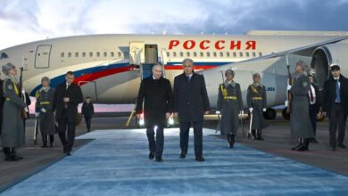 Путин и Токаев в Казахстане