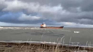 Танкер Виктория на Сахалине