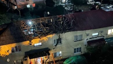 Последствия урагана в Сочи