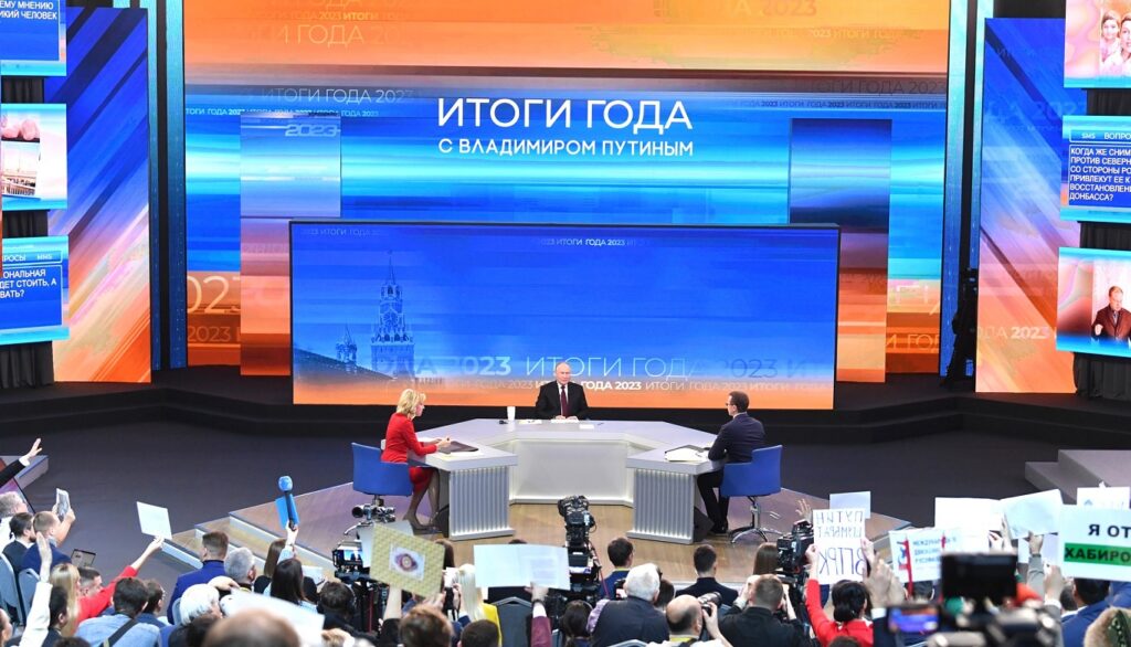 Прямая линия с Владимиром Путиным