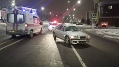 Авария в Минске