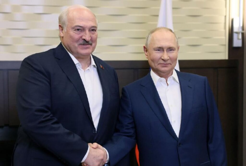 Лукашенко и Путин