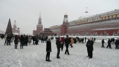 Москва, зима, морозы
