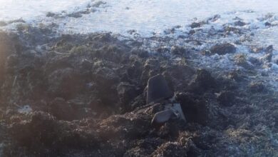 Обломки устройства, найденного в Краснодарском крае