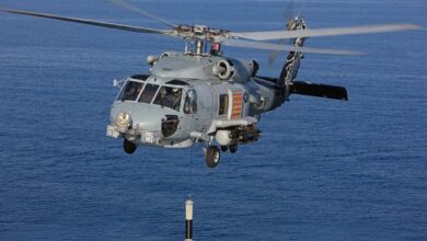 Вертолет ВМС США MH-60R Seahawk