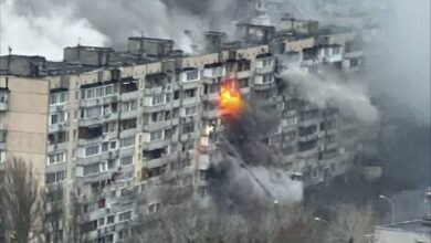 Взрыв в Киеве