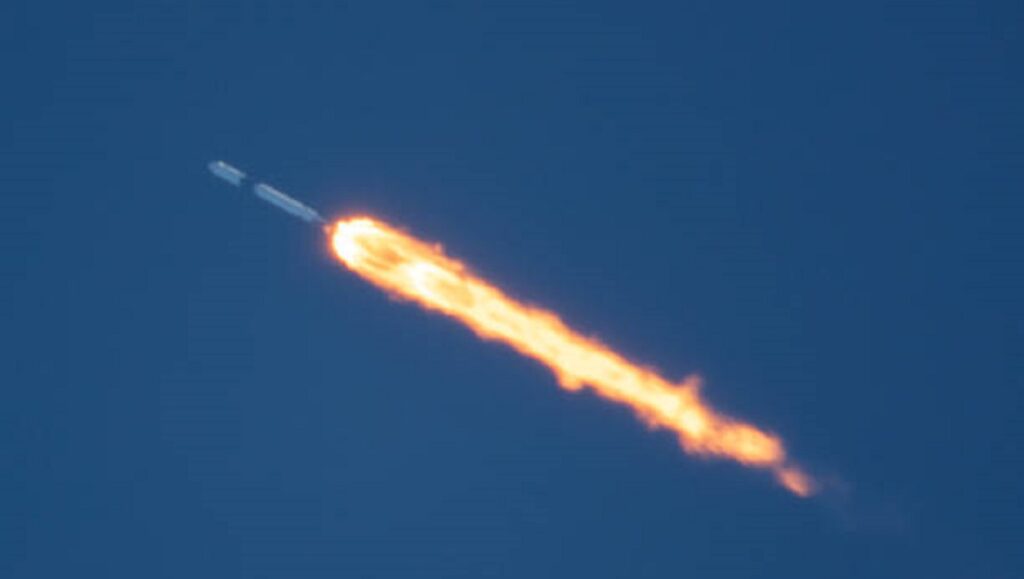 Запуск ракеты