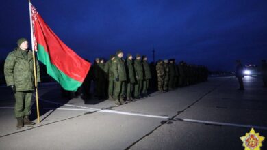 Белорусские военнослужащие