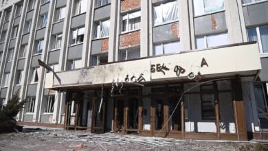 Администрация в Белгороде после атаки БПЛА