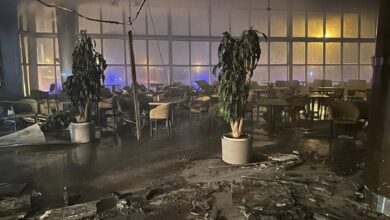 «Крокус Сити Холл» в Красногорске после пожара