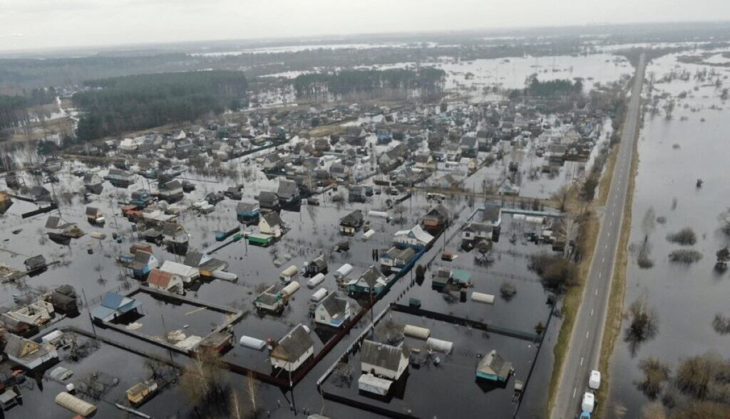 Паводок в Жлобинском районе