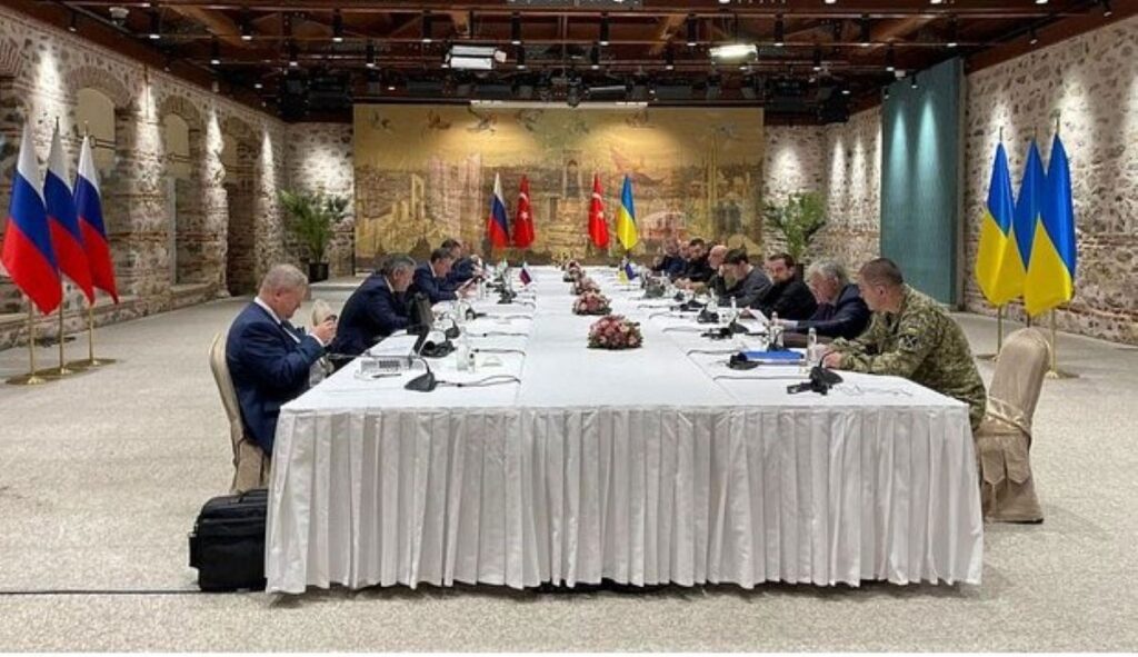 Переговоры РФ и Украины в Стамбуле