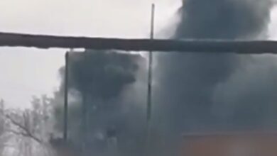 Пожар в Воронеже