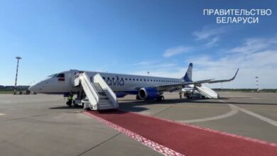 Самолет правительства Беларуси