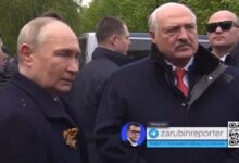 Александр Лукашенко и Владимир Путин, президенты Беларуси и России