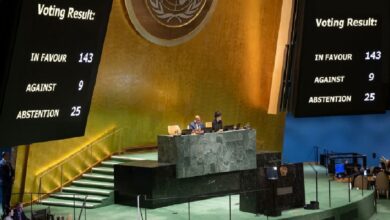 Голосование в ООН по Палестине