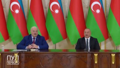 Лукашенко и Алиев, президенты