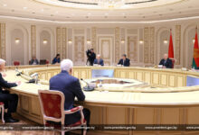 Лукашенко на встрече с главой Магаданской области