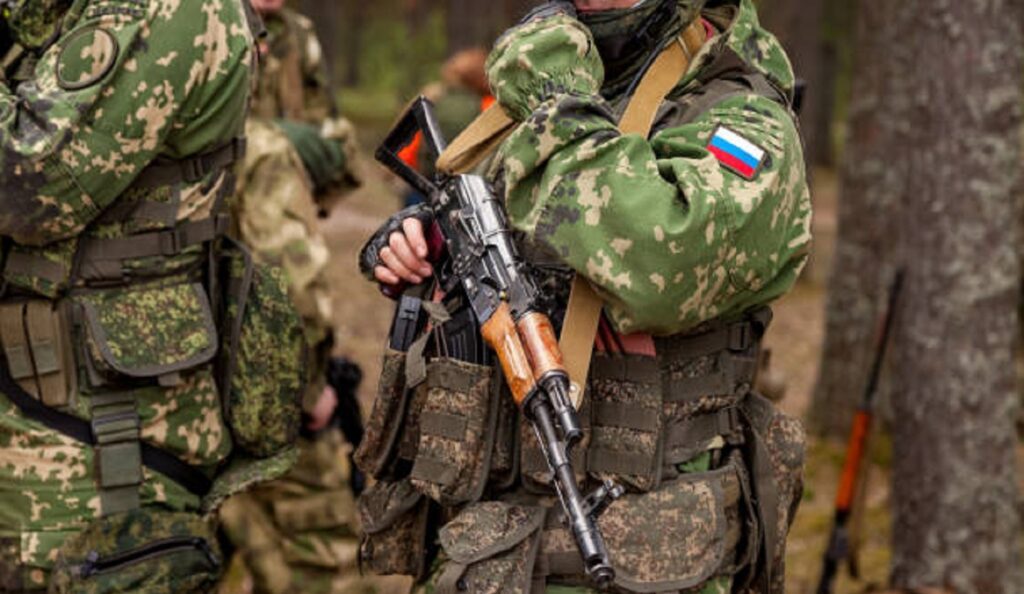 Российские военнослужащие