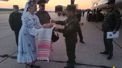 В Беларусь прибыли военнослужащие Таджикистана