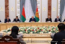 Встреча Александра Лукашенко с делегацией из Китая