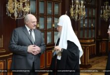 Александр Лукашенко и патриарх Кирилл