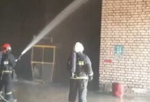 Пожар в Минске