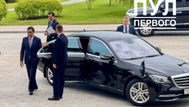 Лукашенко проводит встречу со спикером пакистанского парламента