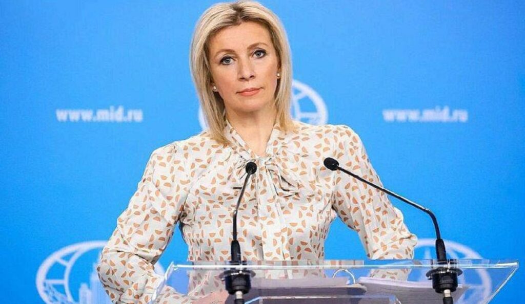 Мария Захарова, официальный представитель МИД РФ