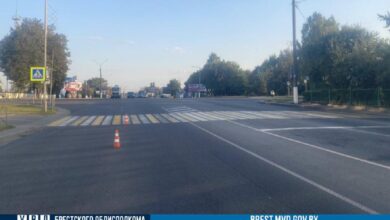 В Барановичах на пешеходном переходе сбили пенсионера