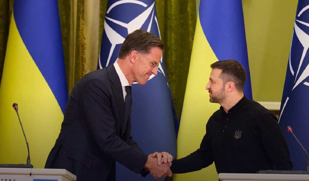 Рютте назвал своим приоритетом на посту генсека НАТО увеличение помощи Украине