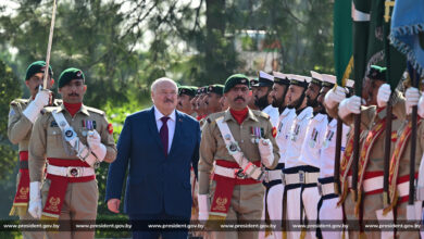 Александр Лукашенко в Пакистане