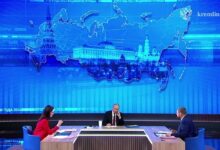 Прямая линия с президентом России Владимиром Путиным