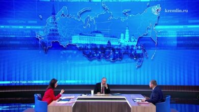 Прямая линия с президентом России Владимиром Путиным