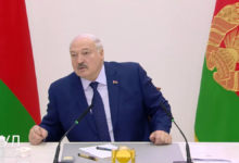 Александр Лукашенко на пресс-конференции