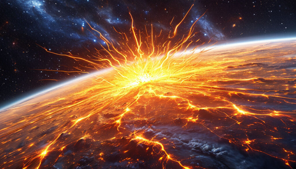 Вспышка на Солнце