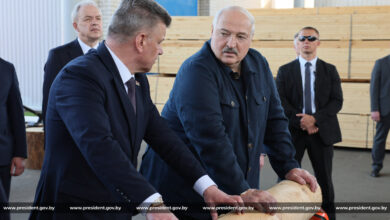 Александр Лукашенко в Витебской области