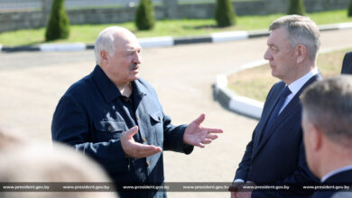 Александр Лукашенко в Витебской области