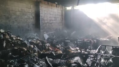 Пожар в Барановичах
