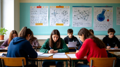 Студенты учатся