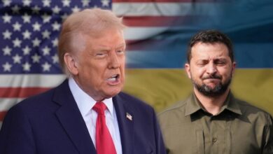 Дональд Трамп и Владимир Зеленский